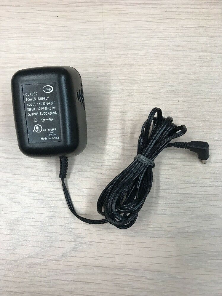 New Kings KU35-5-400D AC Power Supply Adapter Charger 5V DC 400mA
